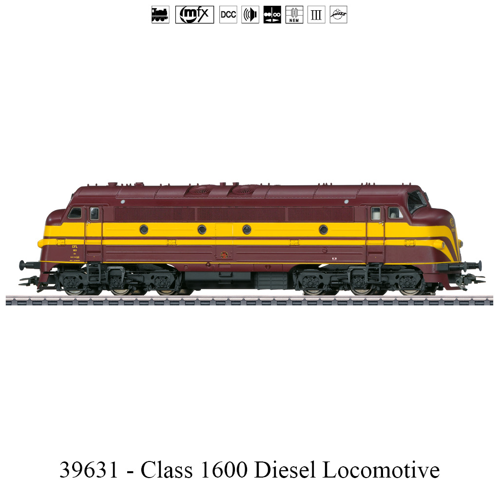 39631 - Class 1600 Diesel Locomotive