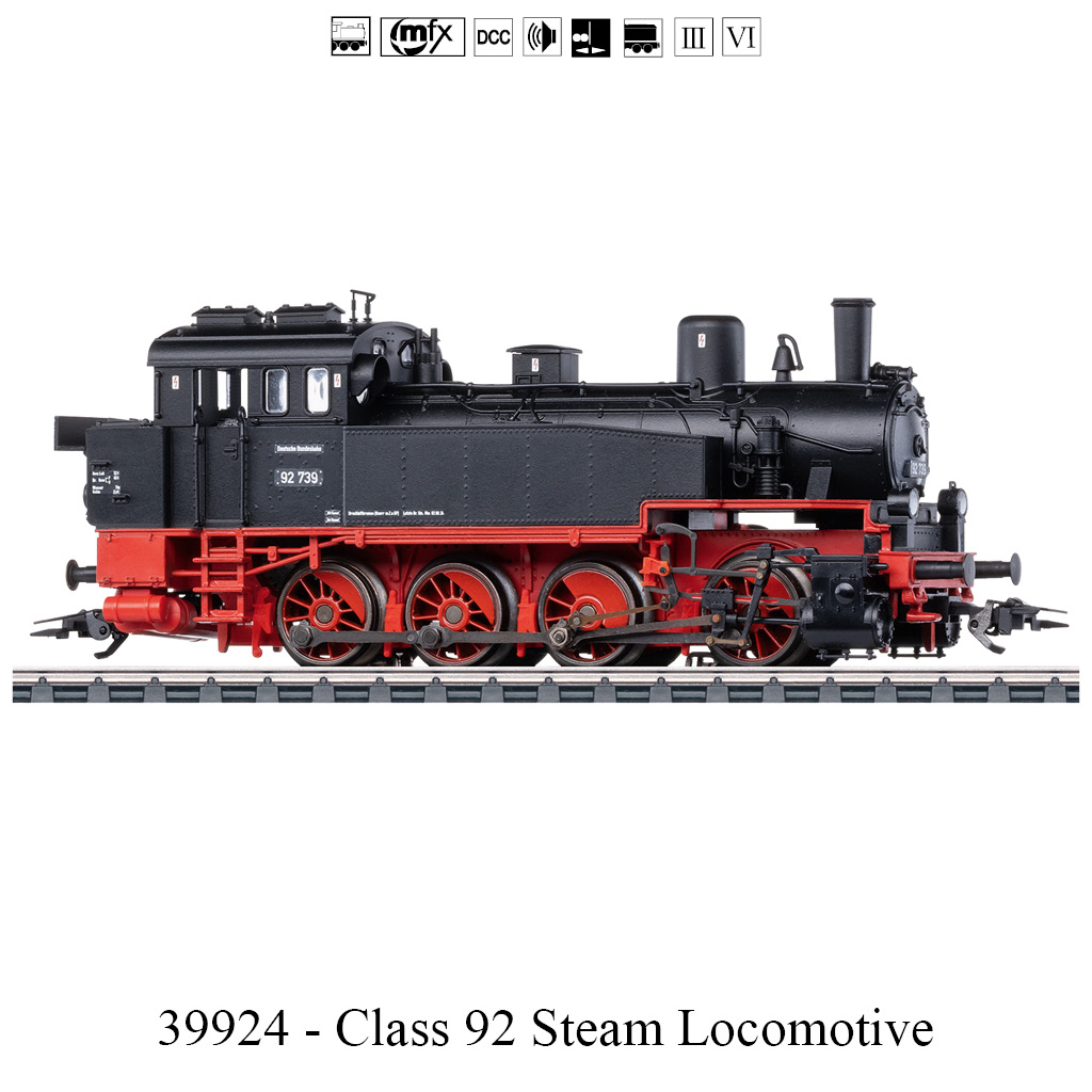 39924-Class 92 Steam Locomotive