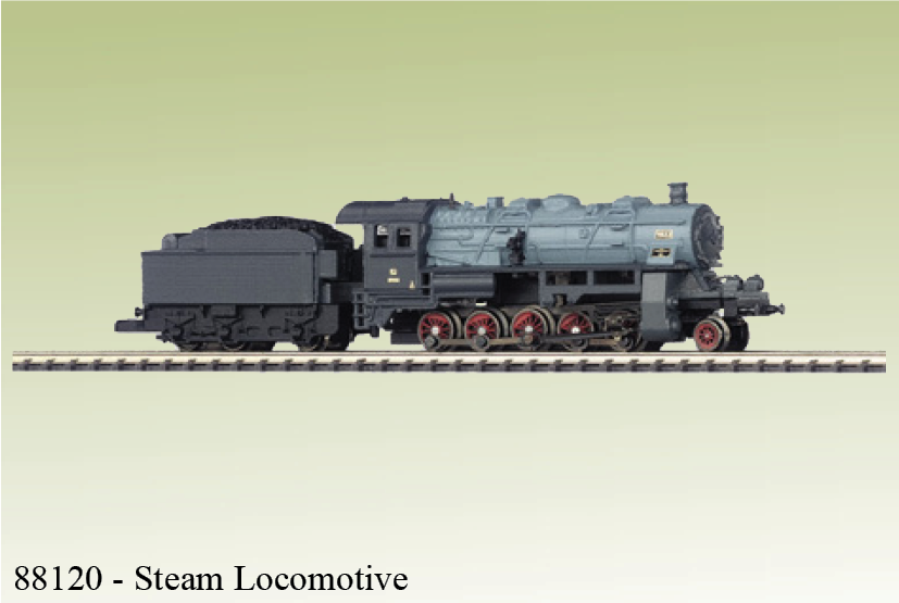 88120-KW.St cl G 12 Steam Locomotive